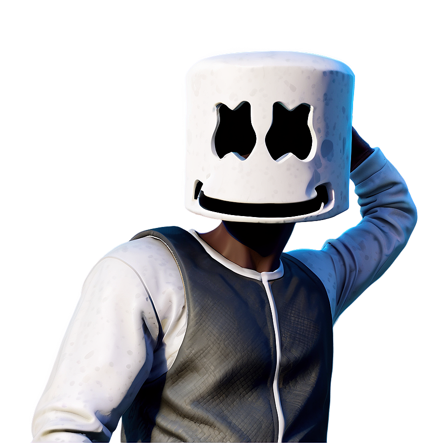 Marshmello Fortnite Party Png 06252024 PNG Image