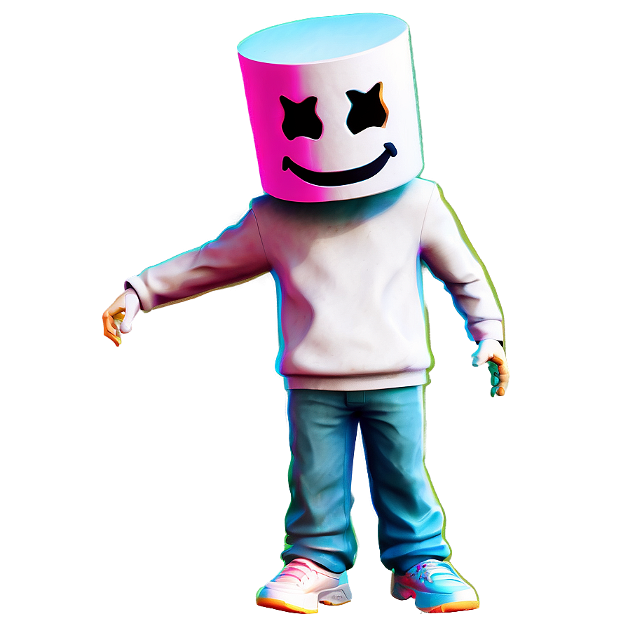 Marshmello Fortnite Party Png Dka30 PNG Image