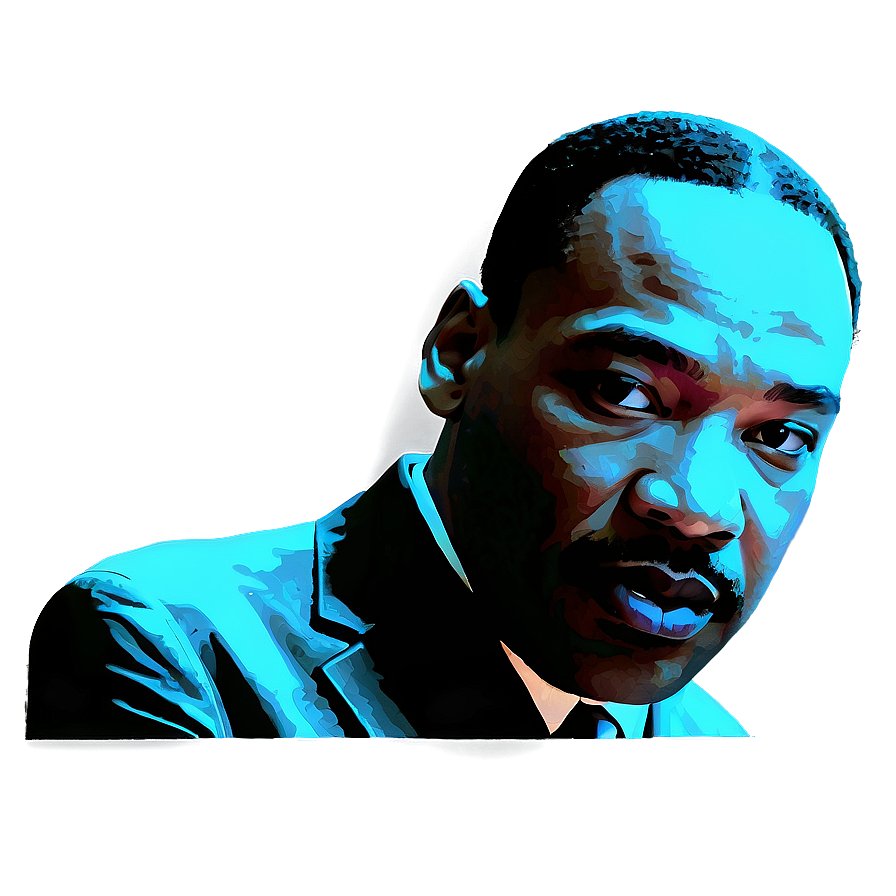 Martin Luther King Jr Silhouette Png 06202024 PNG Image