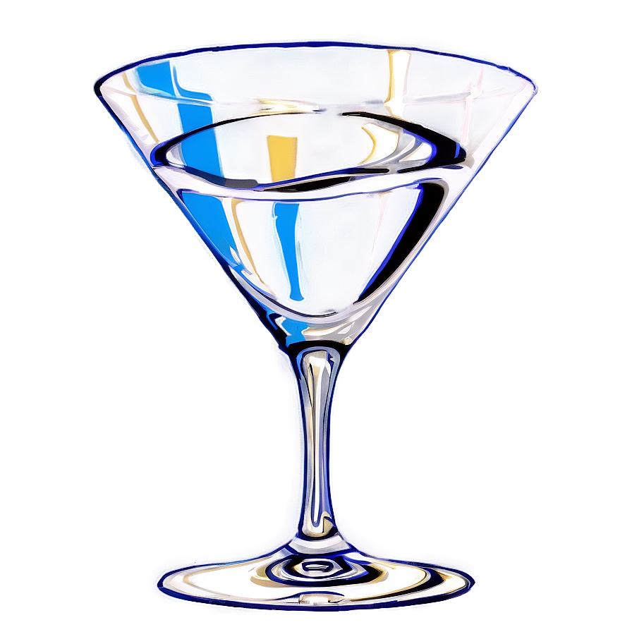 Martini Glass Reflections Png Uso75 PNG Image