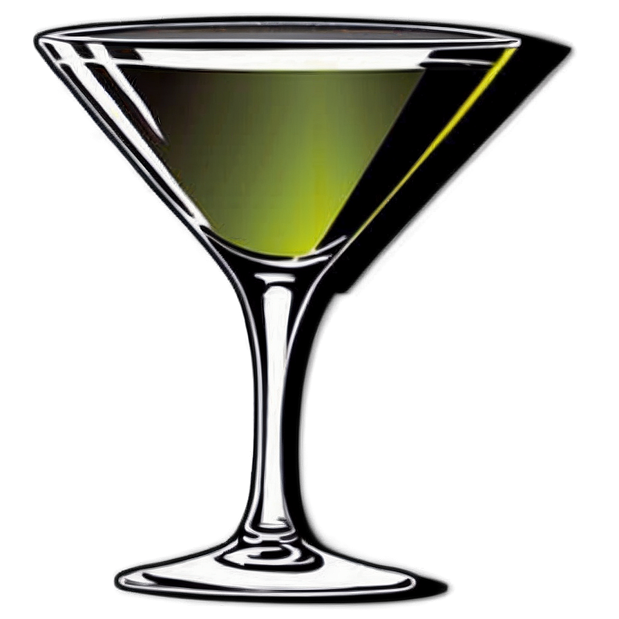 Martini Glass Silhouette Png Pnh PNG Image