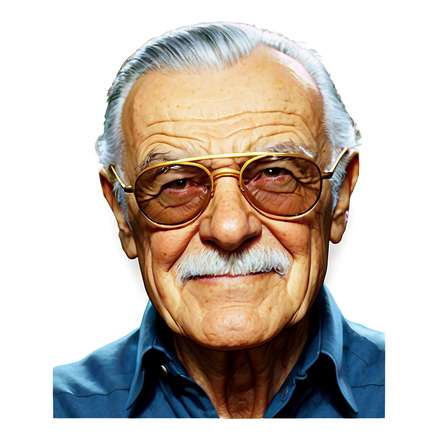 Marvel Comics Legend Stan Lee Png Bmv70 PNG Image