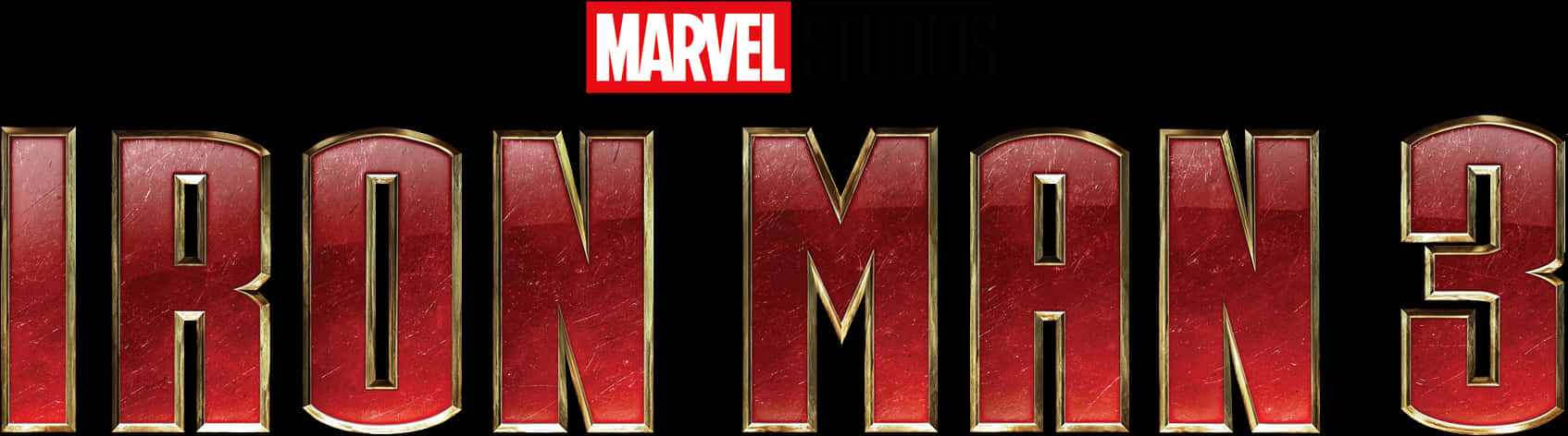 Marvel Iron Man3 Logo PNG Image