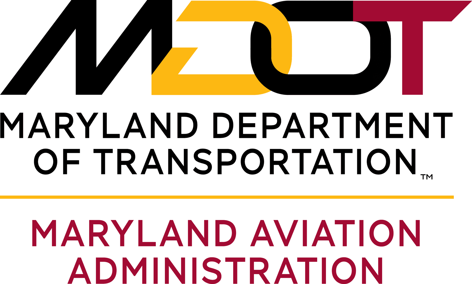 Maryland Departmentof Transportation Aviation Administration Logo PNG Image