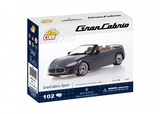 Maserati Gran Cabrio Sport C O B I Model Kit PNG Image