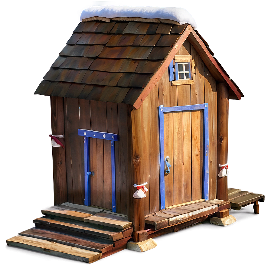 Masha And The Bear House A PNG Image