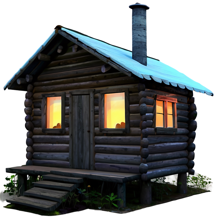 Masha's Animated Cabin Png Pen PNG Image