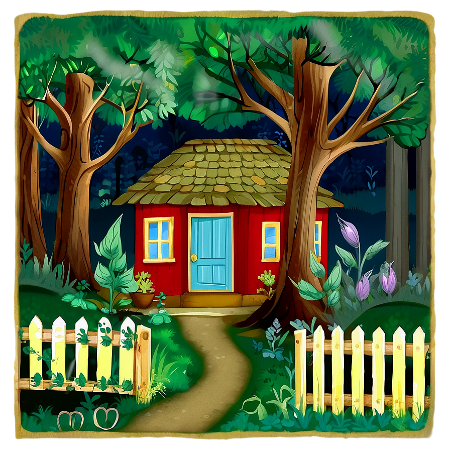 Masha's Forest Home Graphic Png 93 PNG Image