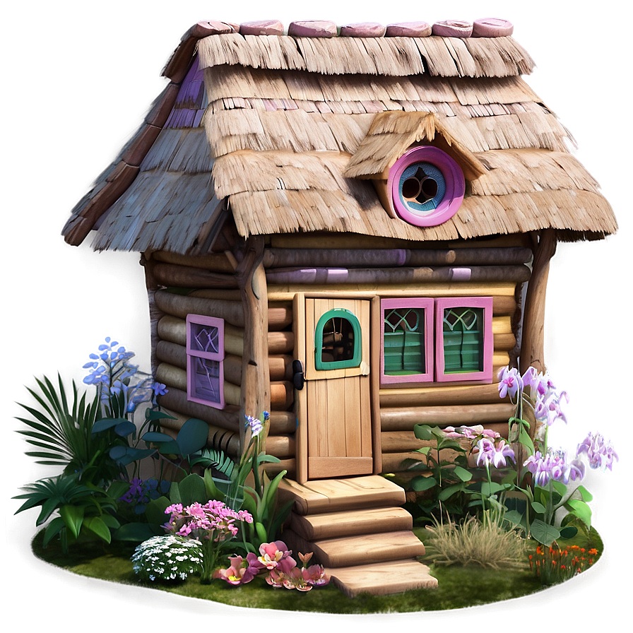 Masha's Playful Cottage Png 25 PNG Image