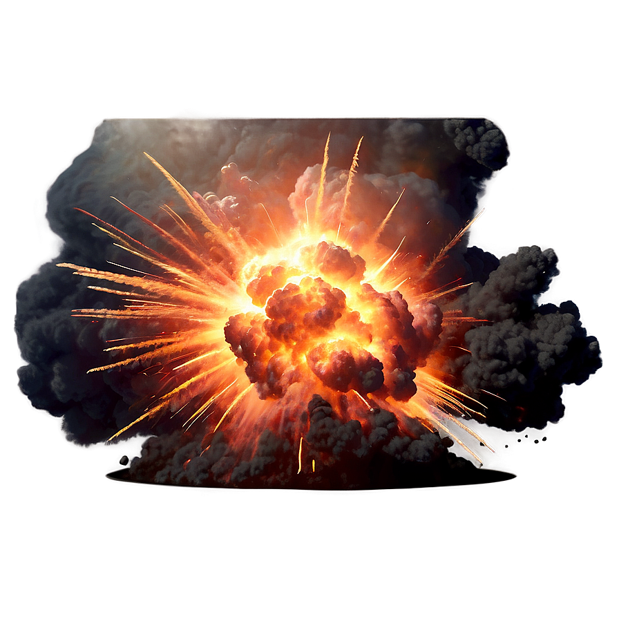 Massive Explosion Scene Png 56 PNG Image