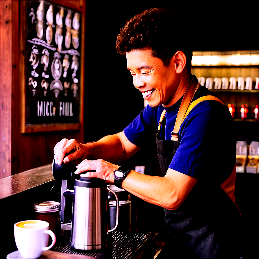 Master Barista Skills Png Frt98 PNG Image