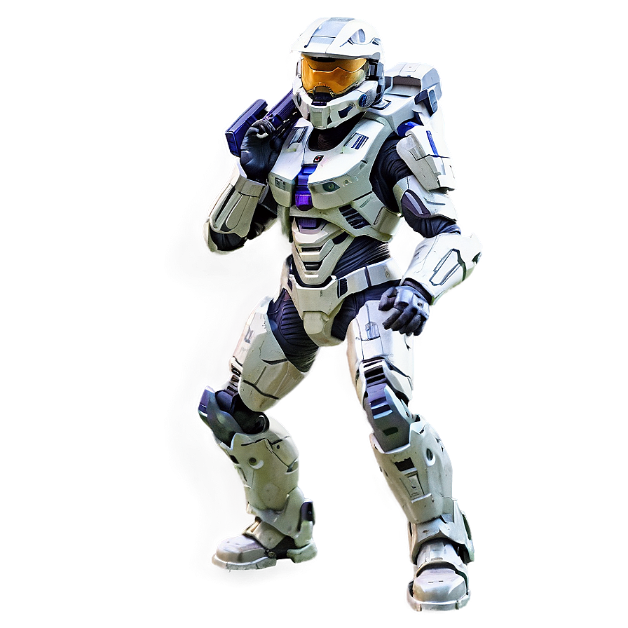 Master Chief Action Pose Png 05212024 PNG Image