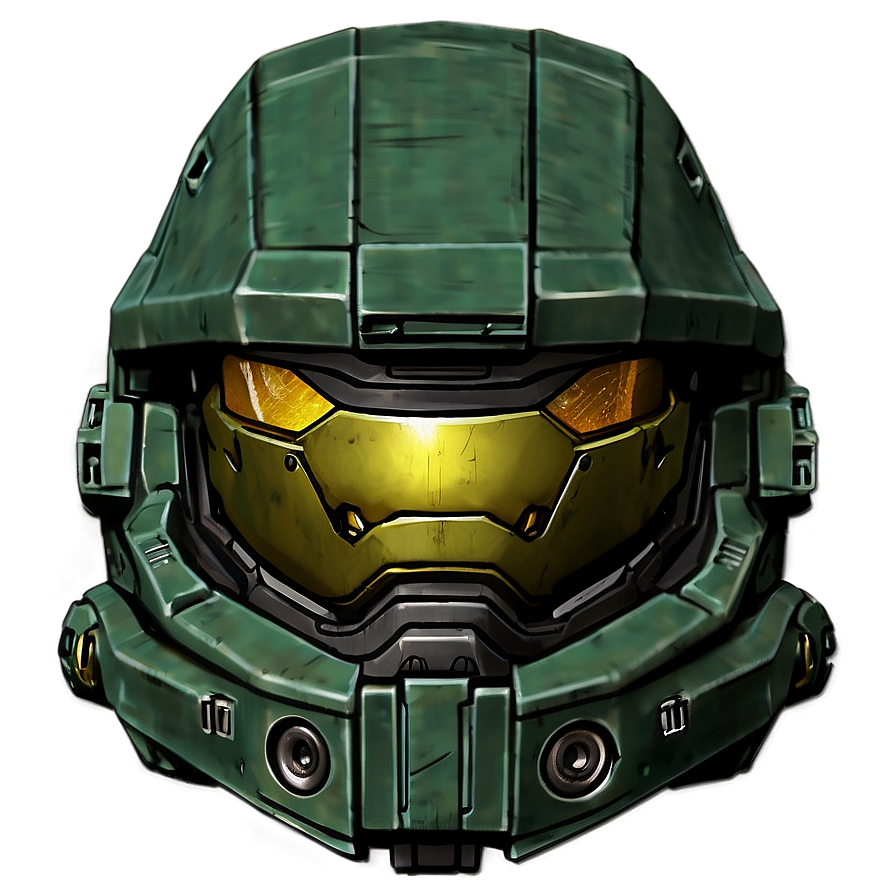 Master Chief Combat Helmet Png 06132024 PNG Image