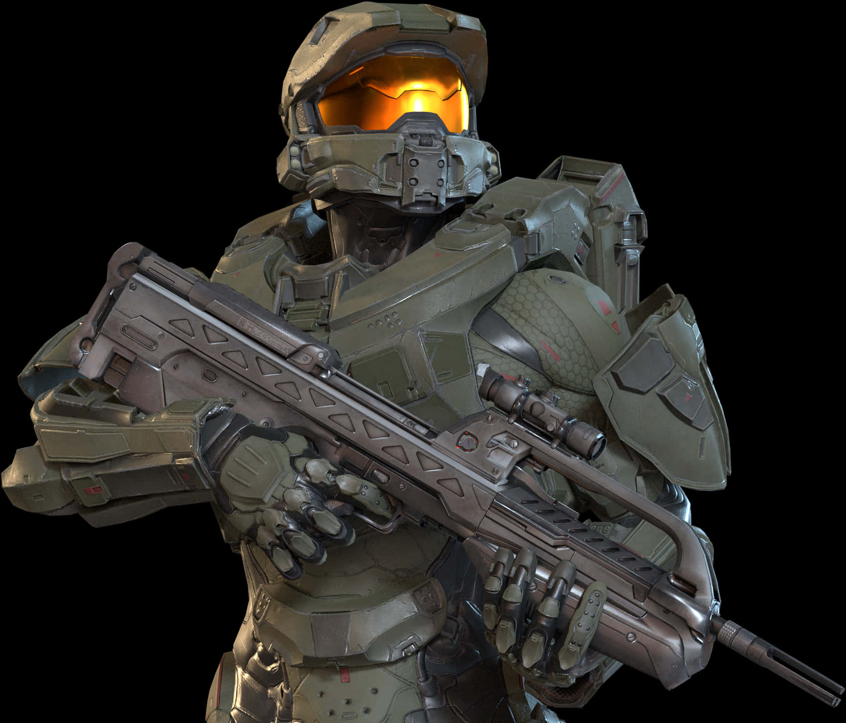 Master Chief Halo Armor PNG Image