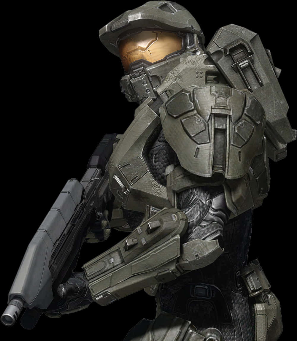 Master Chief Halo Armor PNG Image