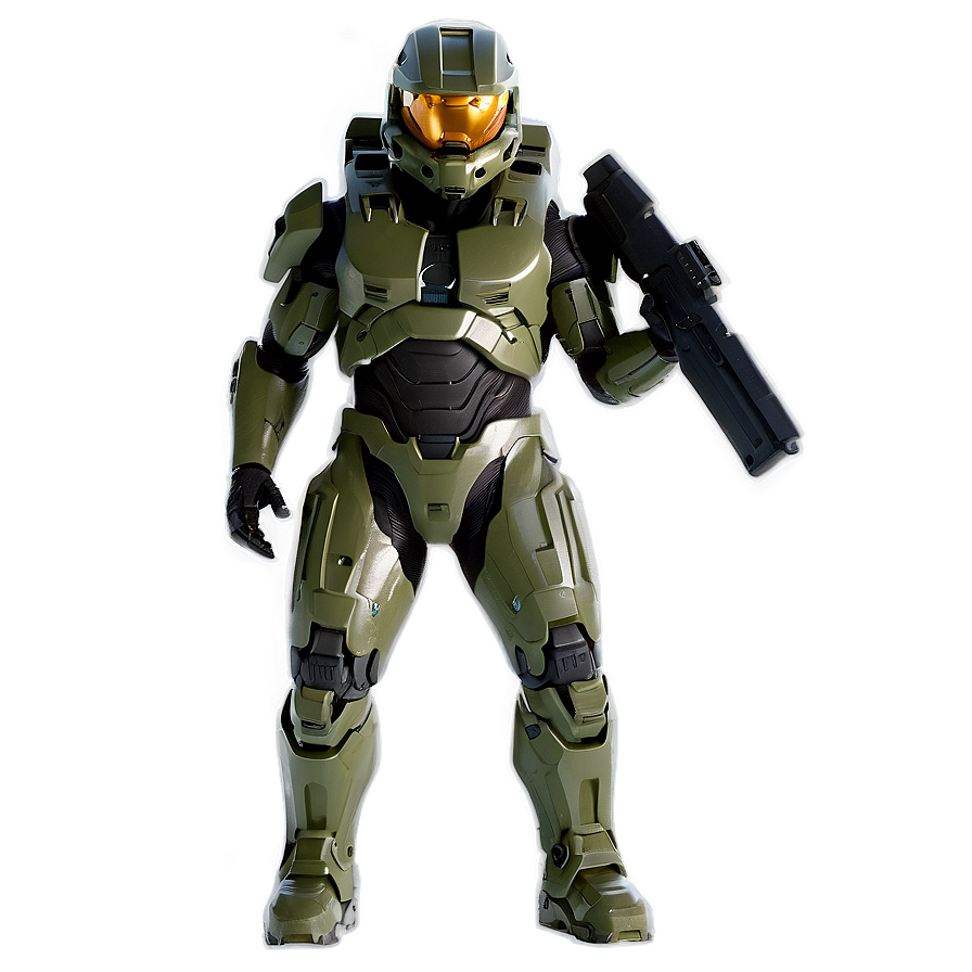 Master Chief Halo Futuristic Png 2 PNG Image