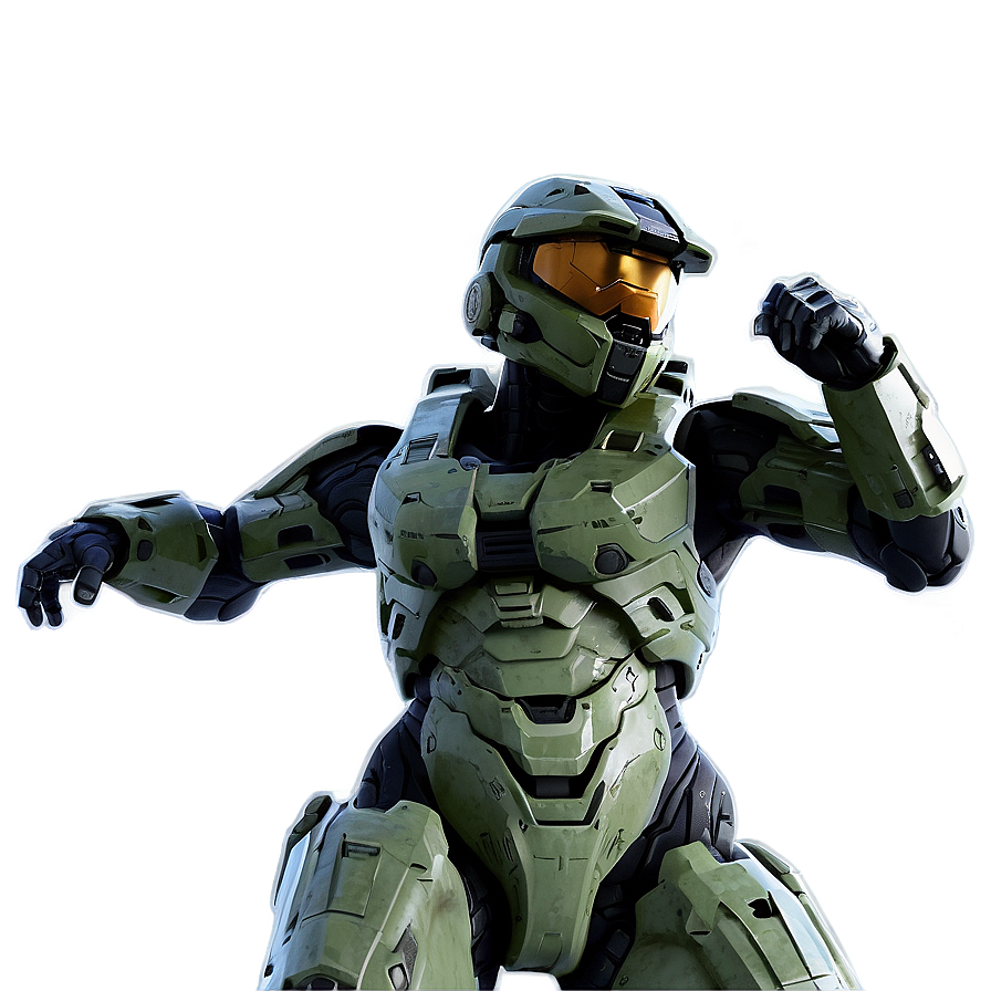 Master Chief Halo Game Scene Png Ncq45 PNG Image