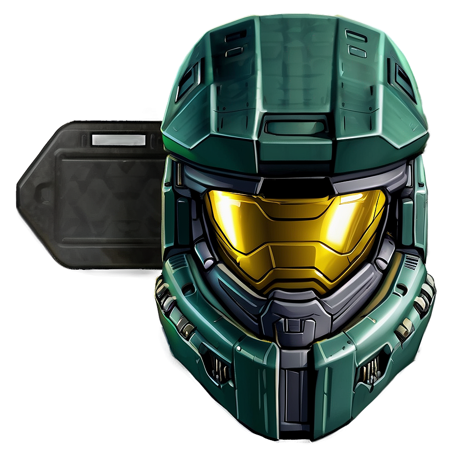 Master Chief Helmet Design Png 06132024 PNG Image