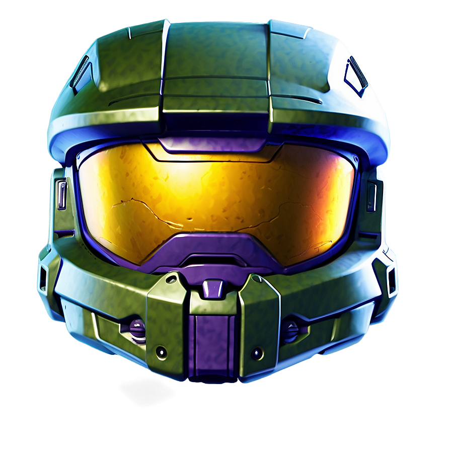 Master Chief Helmet Graphic Png 50 PNG Image