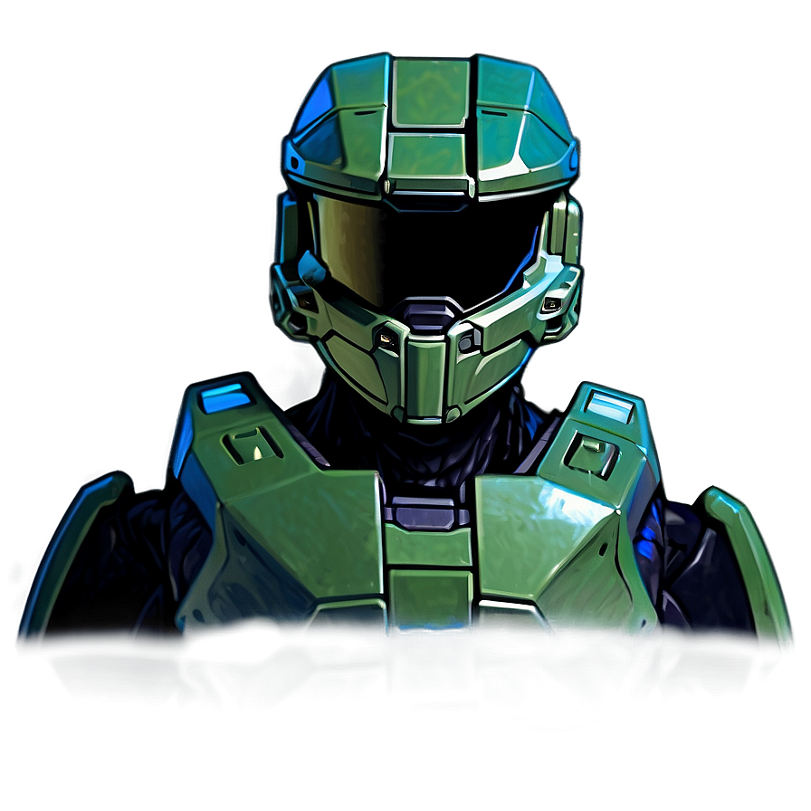 Master Chief Helmet Sketch Png 06132024 PNG Image