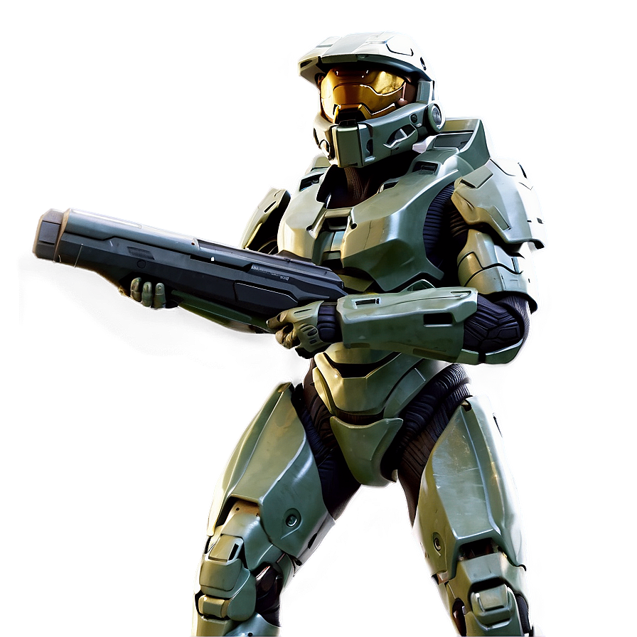 Master Chief In Battle Png 05212024 PNG Image