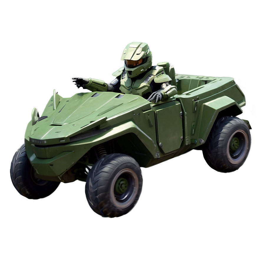 Master Chief Warthog Ride Png 05212024 PNG Image