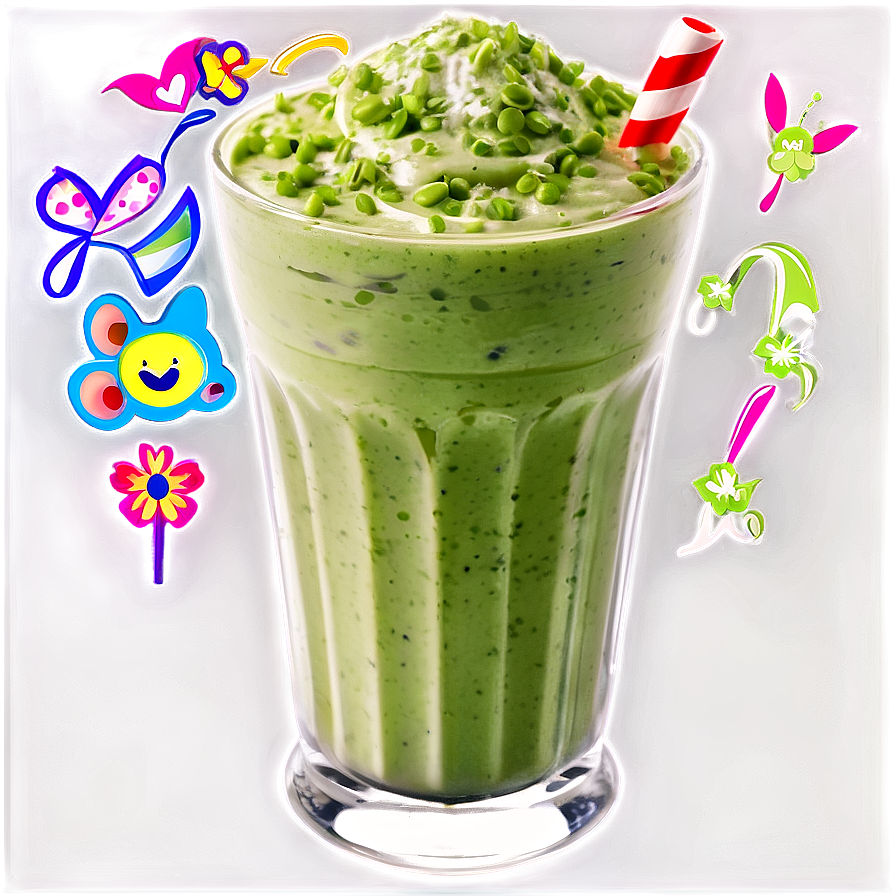 Matcha Milkshake Png Olf PNG Image