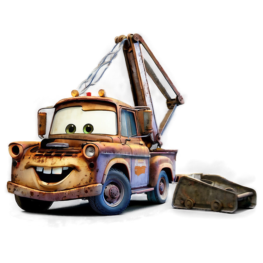 Mater Tow Truck Png 05242024 PNG Image