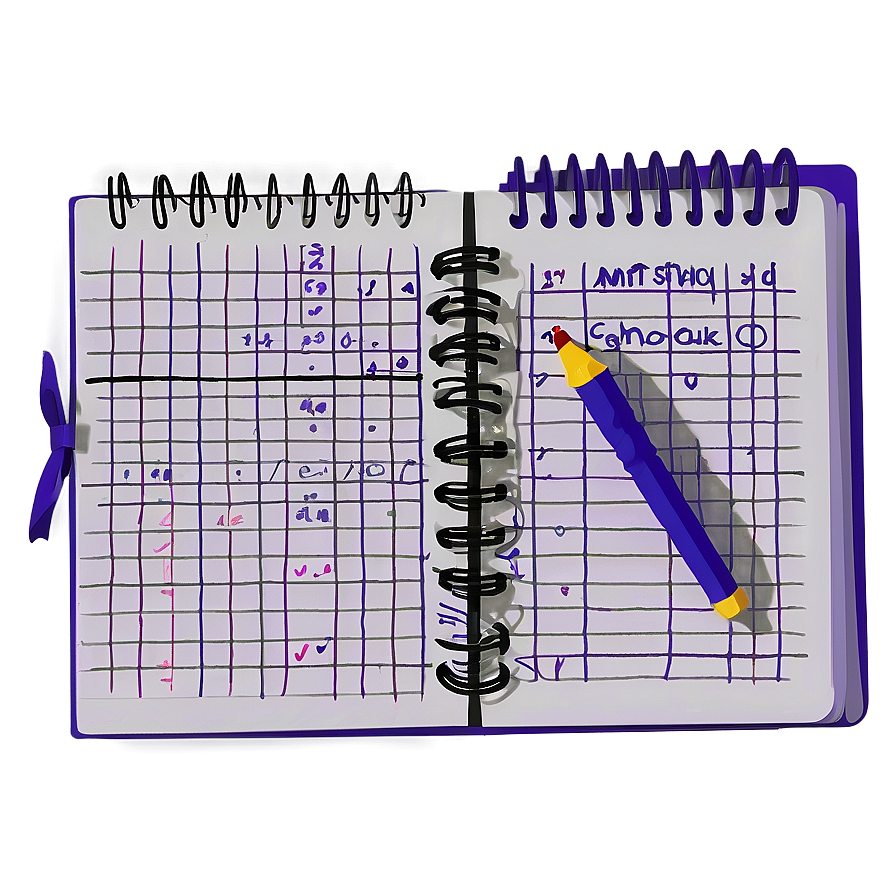 Math Notebook Png 44 PNG Image