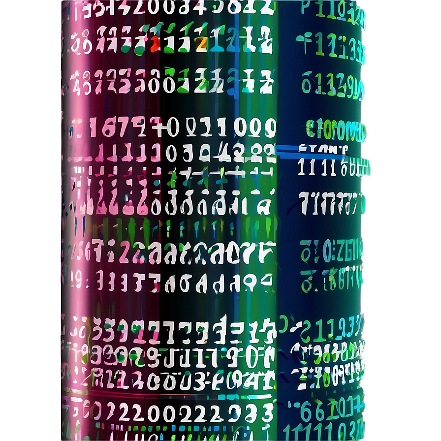 Matrix Code B PNG Image