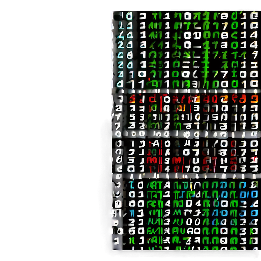 Matrix Code C PNG Image