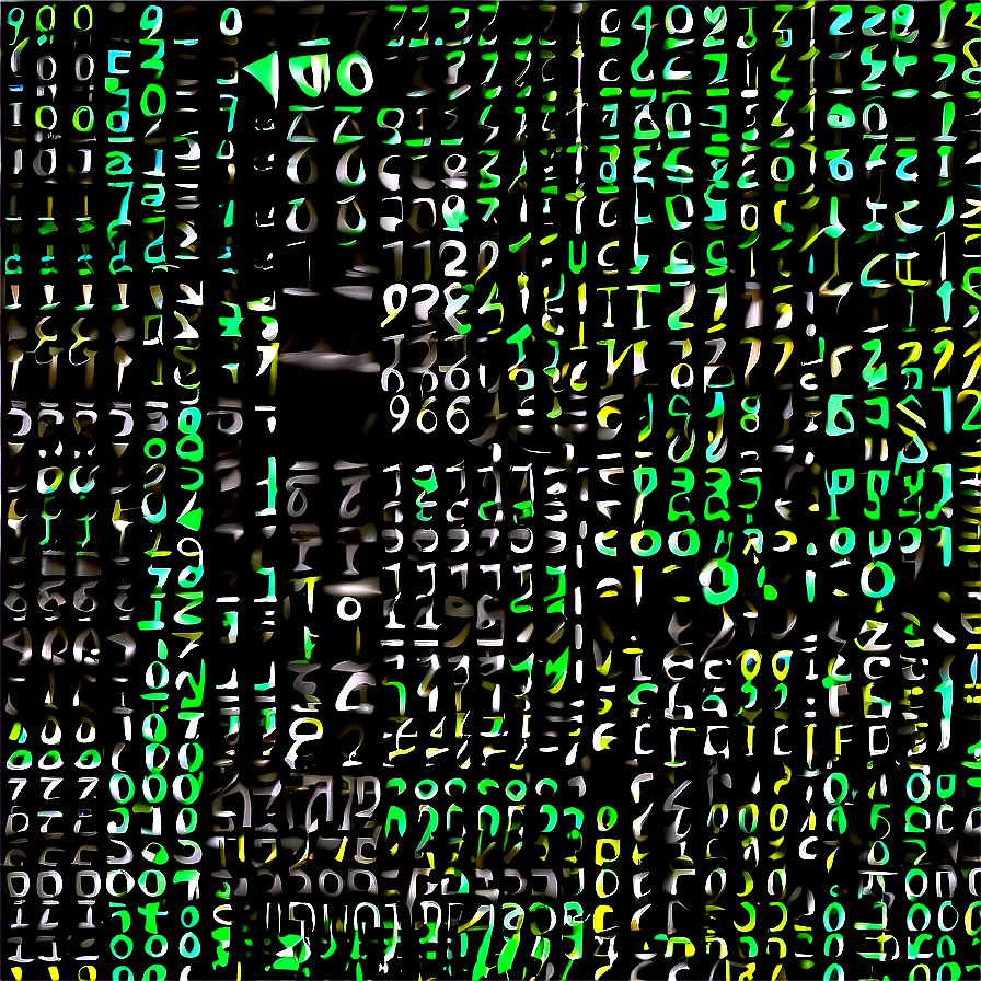 Matrix Code Cyber Space Png Bhp12 PNG Image