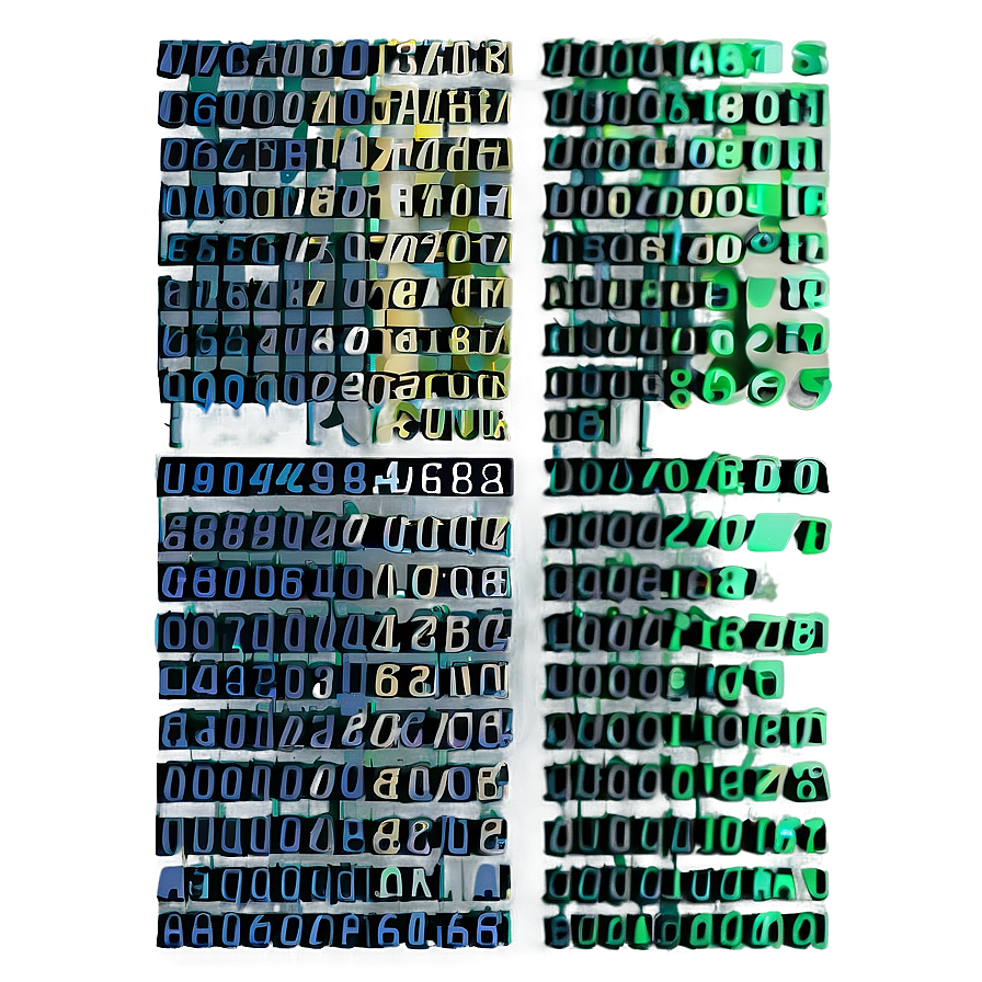 Matrix Code Encryption Technology Png 94 PNG Image