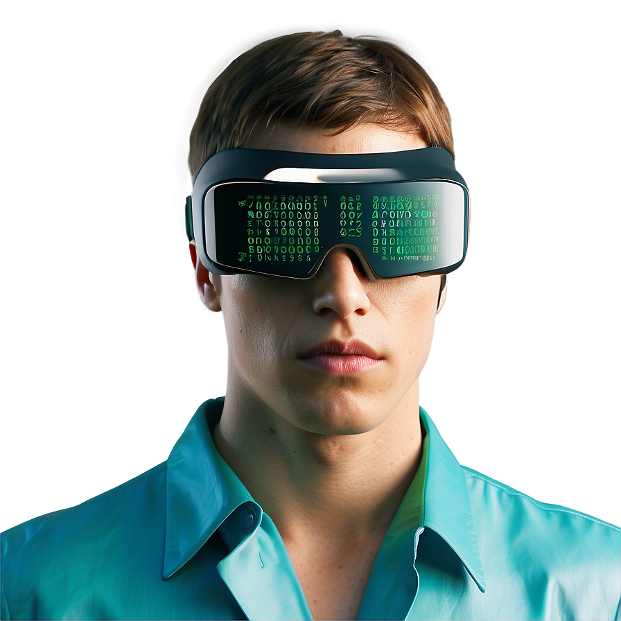 Matrix Code Virtual Reality Interface Png 18 PNG Image