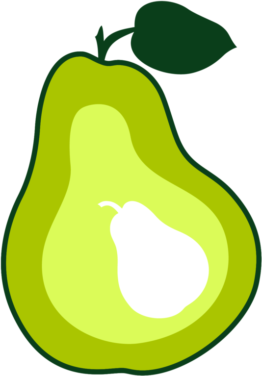 Matryoshka Pear Concept Art PNG Image