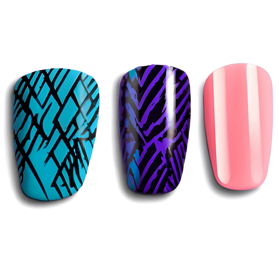 Matte Acrylic Nails Collection Png 06202024 PNG Image