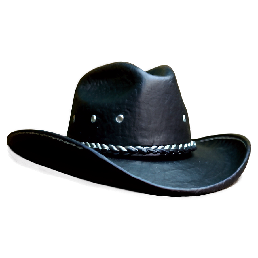 Matte Black Cowboy Hat Png Hpv46 PNG Image