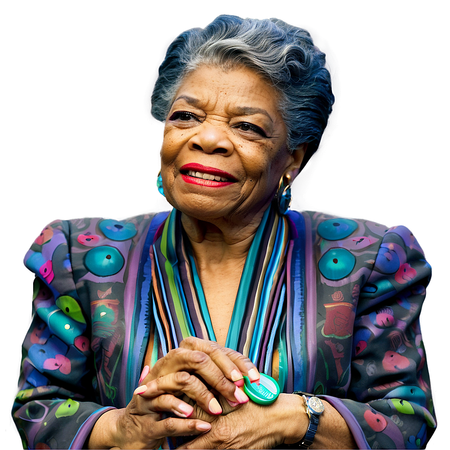 Maya Angelou Phenomenal Woman Png Daj76 PNG Image