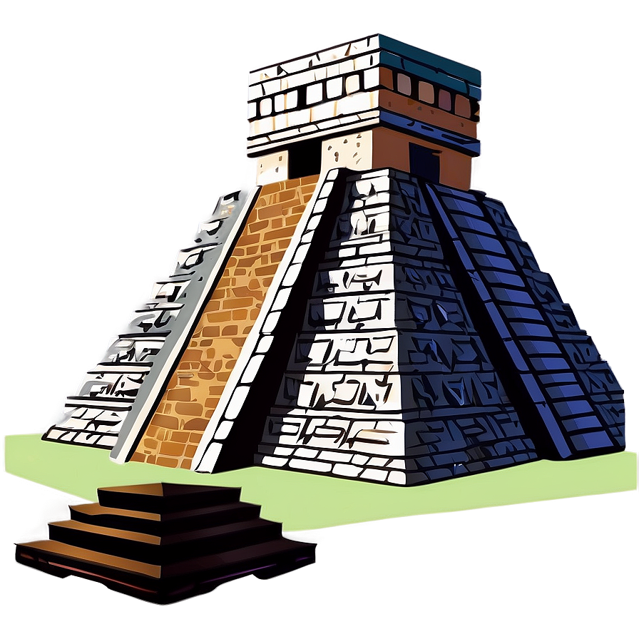 Mayan Chichen Itza Structure Png Cgg27 PNG Image