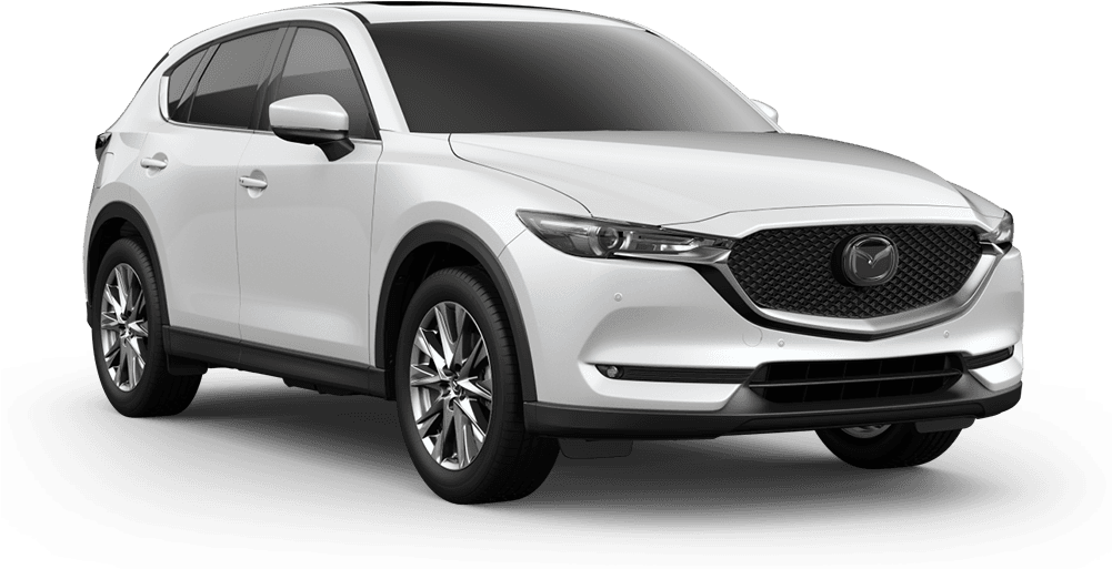 Mazda C X5 White S U V2023 PNG Image