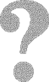 Maze Question Mark Puzzle PNG Image