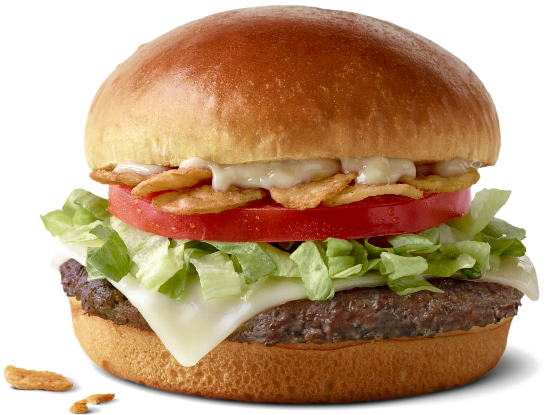 Mc Donalds Crispy Chicken Burger PNG Image