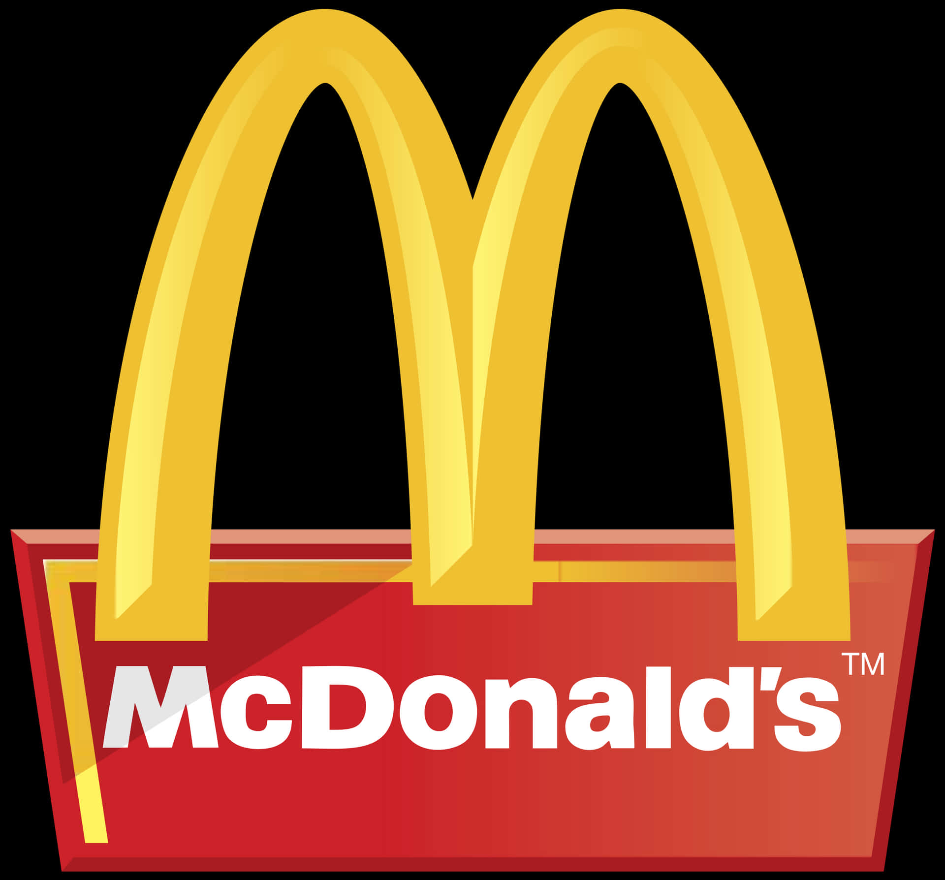 Mc Donalds Logo Golden Arches PNG Image