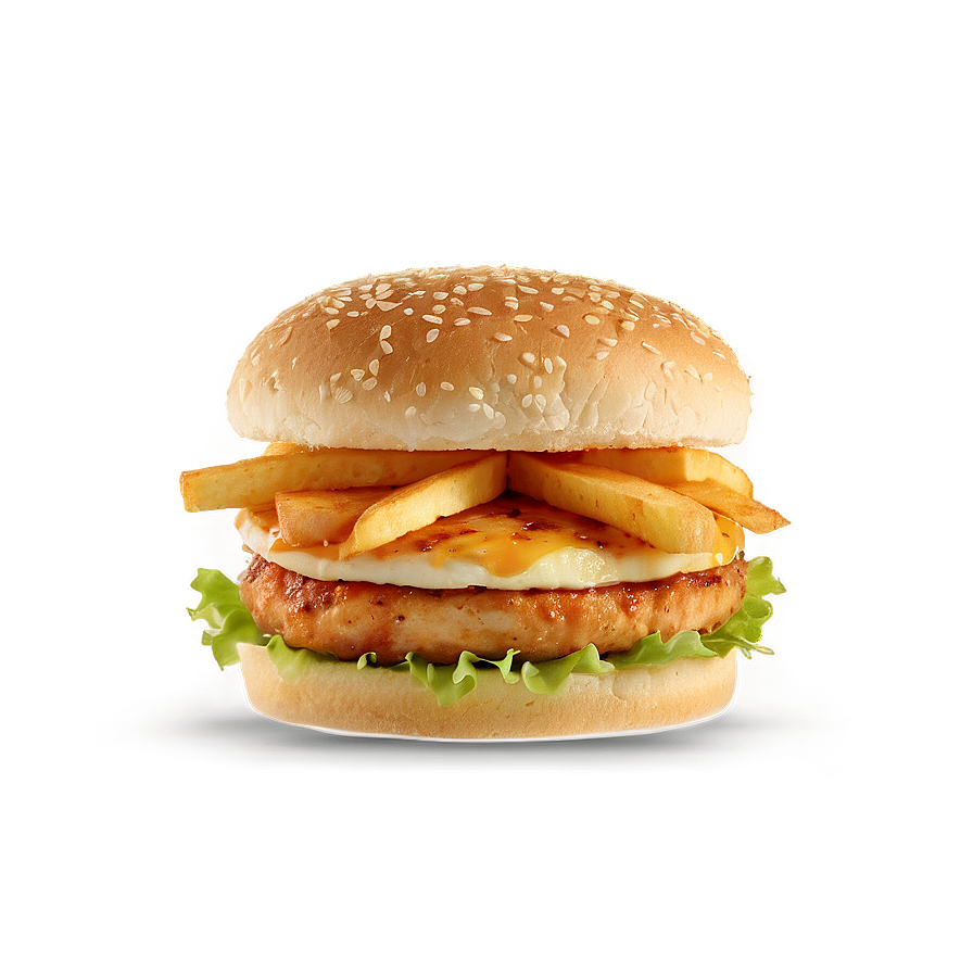 Mcdonalds Classic Chicken Burger Png Ocg PNG Image