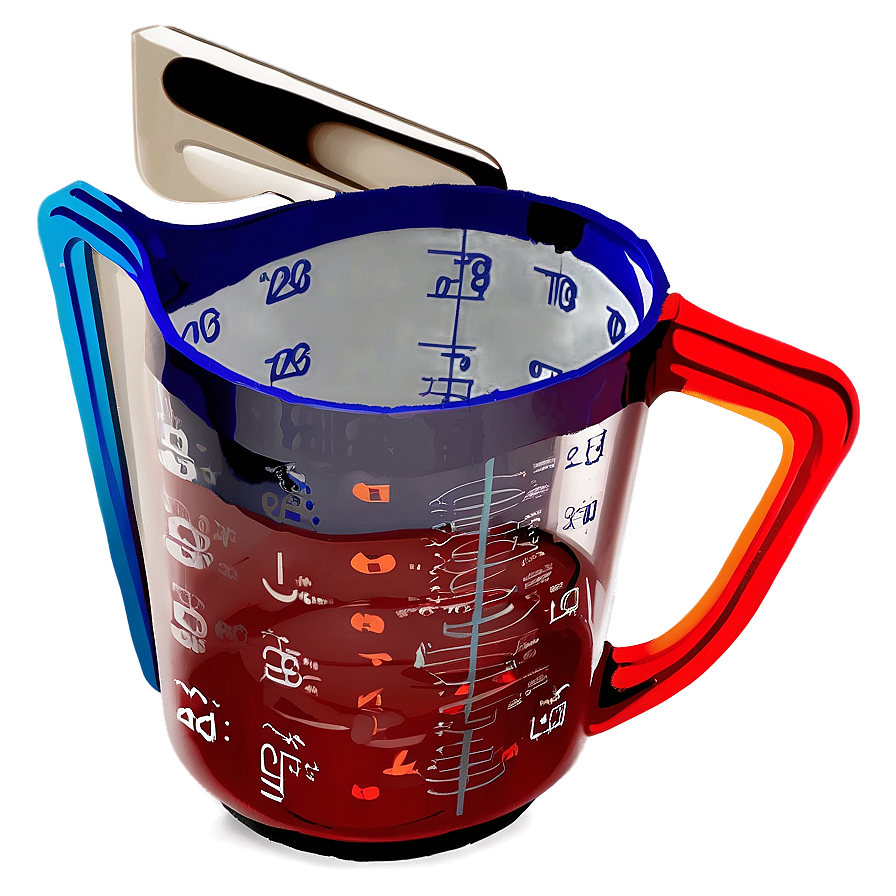 Measuring Cup Drawing Png 6 PNG Image