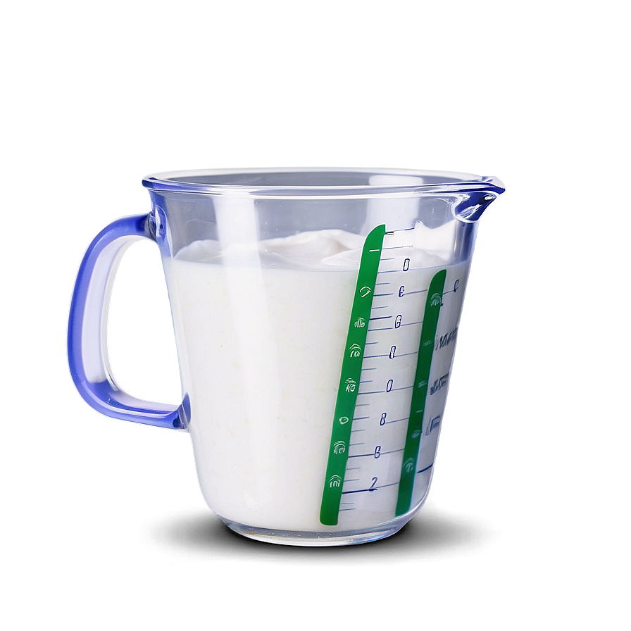 Measuring Cup For Milk Png 06212024 PNG Image