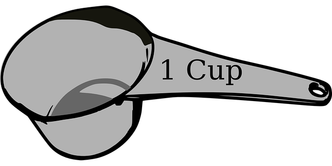 Measuring Cup Graphic PNG Image