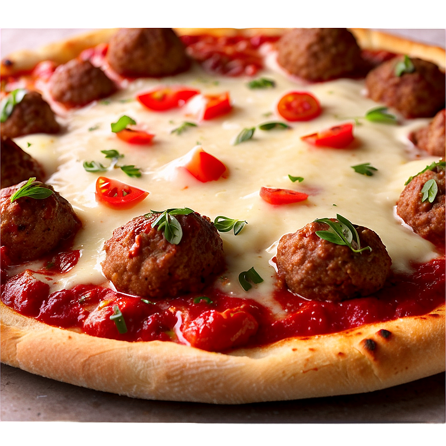 Meatball Pizza Topping Png 06242024 PNG Image