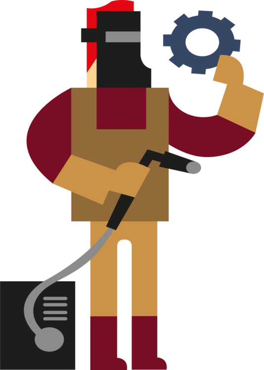 Mechanic Robot Illustration PNG Image