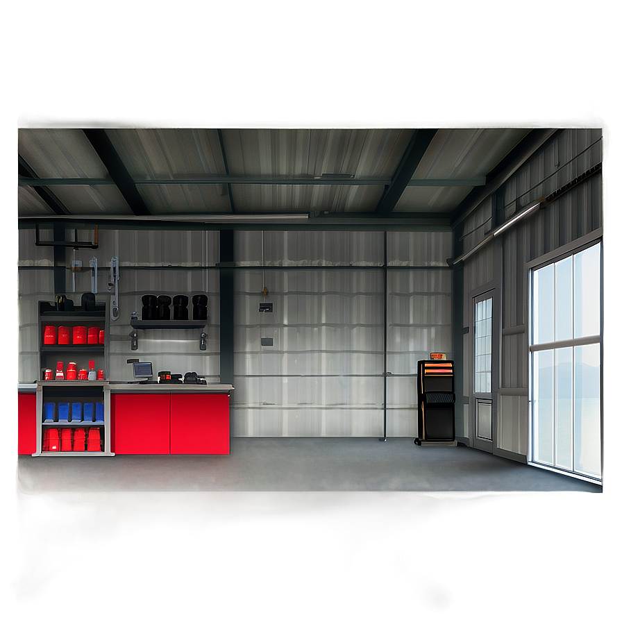 Mechanic Workshop Interior Png Hlo PNG Image